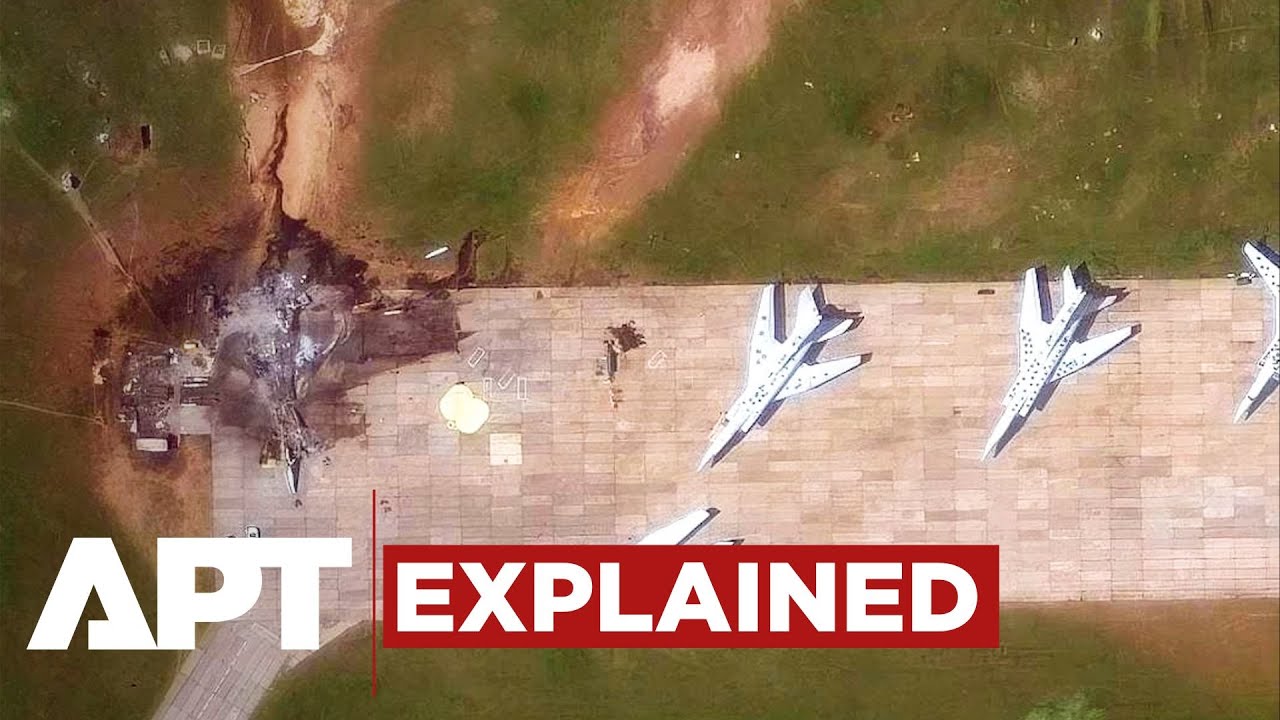 Ukraine Destroys Russian Fighter Jet in Dramatic Drone Strike on Crimea Airbase | APT