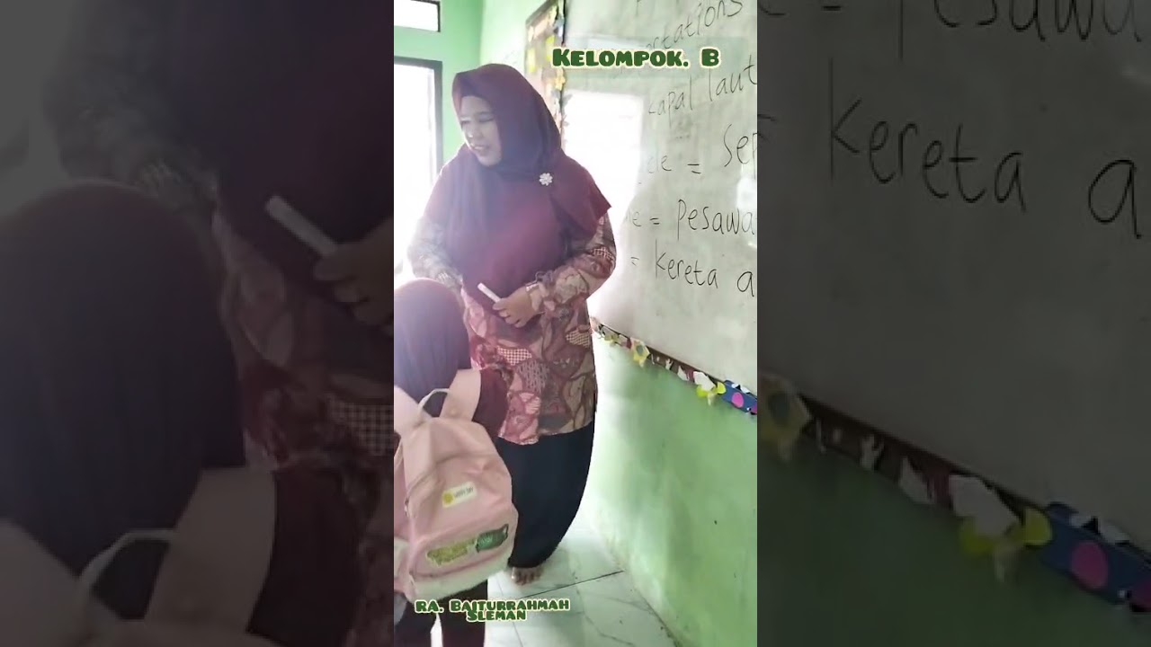 Belajar mengenal kosa kata Bahasa inggris tema KENDARAAN bersama anak hebat RA. BAITURRAHMAH