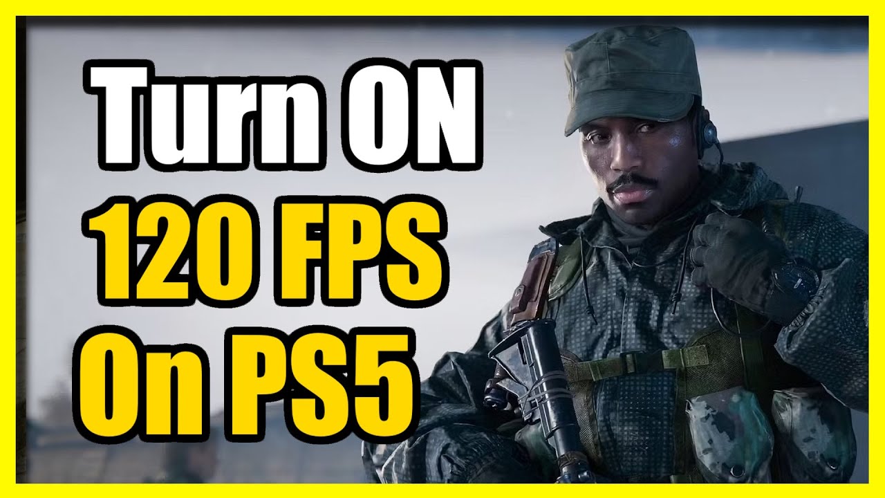 How to Turn ON 120FPS on PS5 playing COD Black Ops 6 (Easy Tutorial)