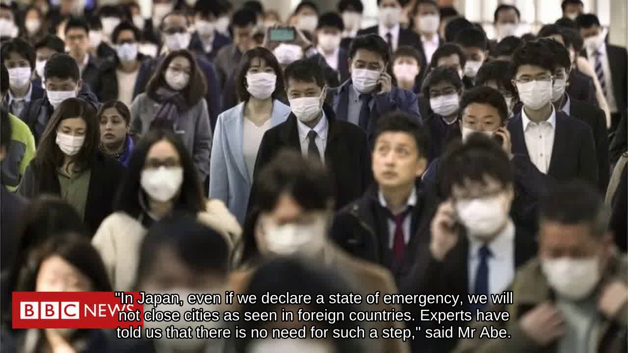 Coronavirus: Japan to declare emergency as Tokyo cases soar - BBC News
