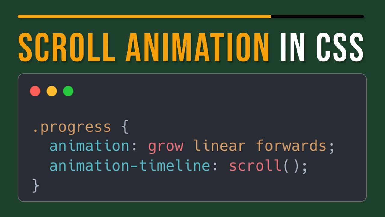 How to Create a Scroll Progress Bar in 7 Minutes