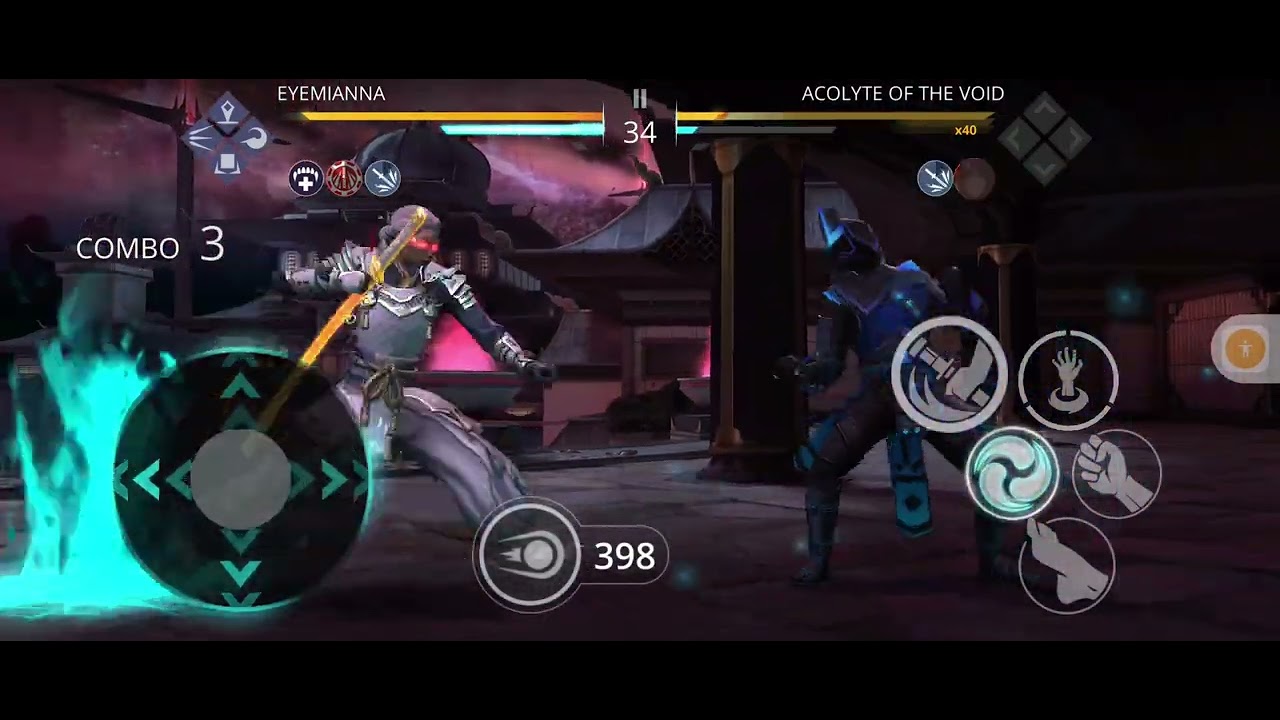 Shadow Fight 3: DOTE 6 vs Acolyte 5 (kill boss in only 1 round) - Void World 😁