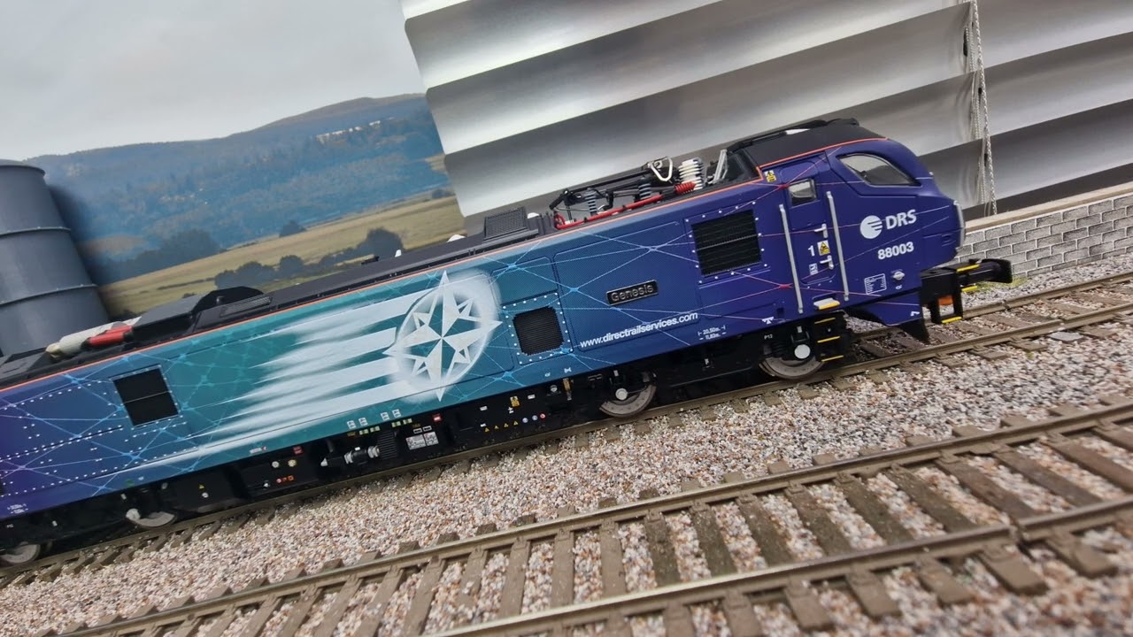 Dapol class 88, working progress, new dcc soundfile from JMC.