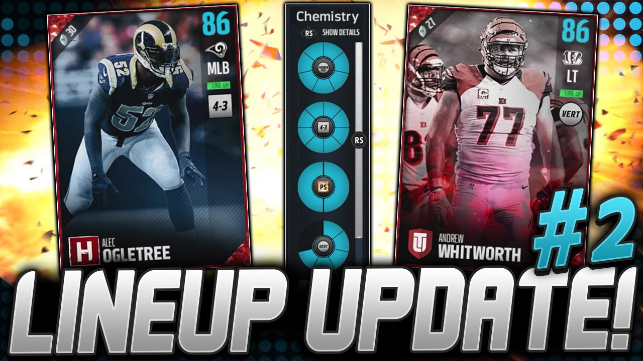 BEST CHEMISTRY IN MUT 17! | BOOSTING UP THAT TEAM!! | MUT 17 LINEUP UPDATE