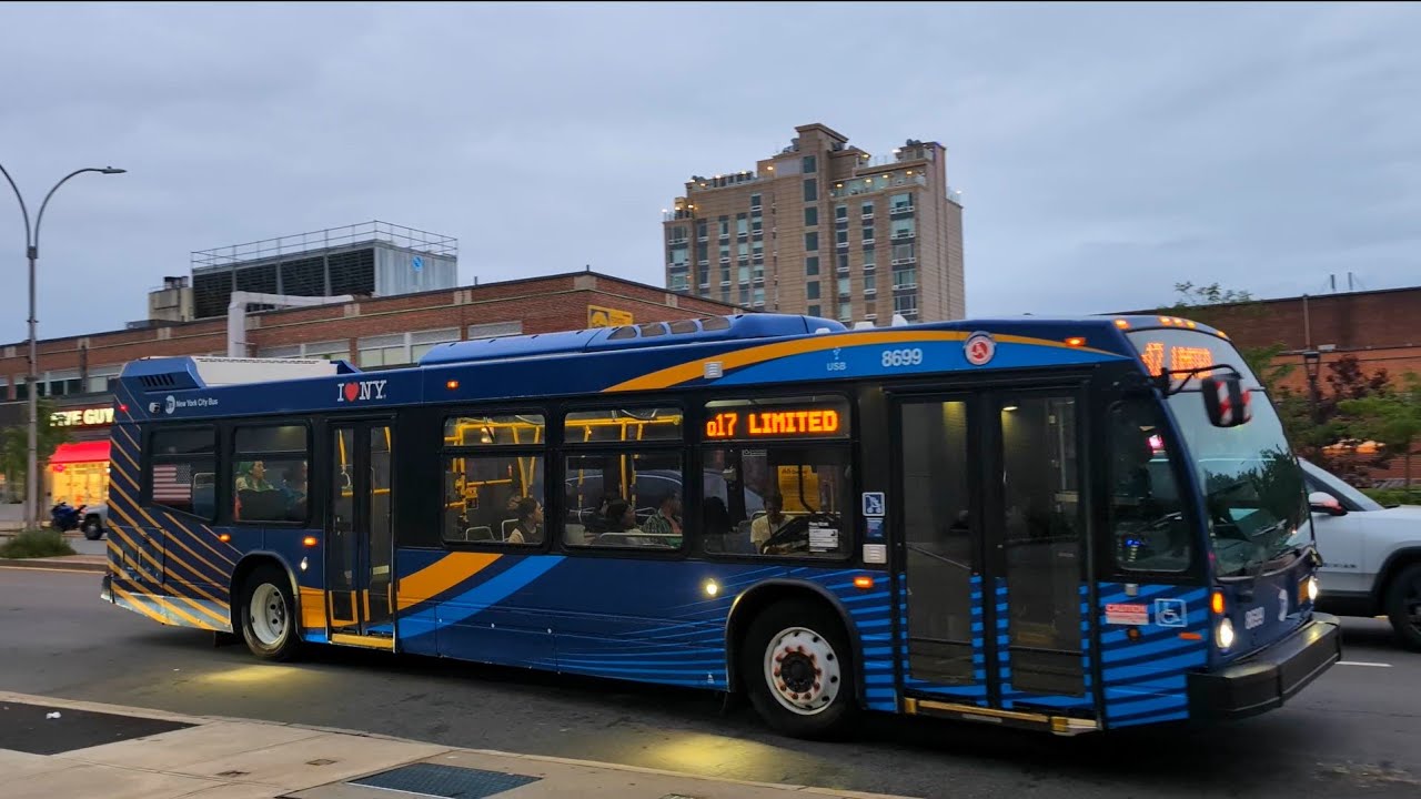 MTA, NYCT Bus & Hampton Ambassador: QM44, Q17 LIMITED, Q30 to QCC Action + More @ HHE & 188 St