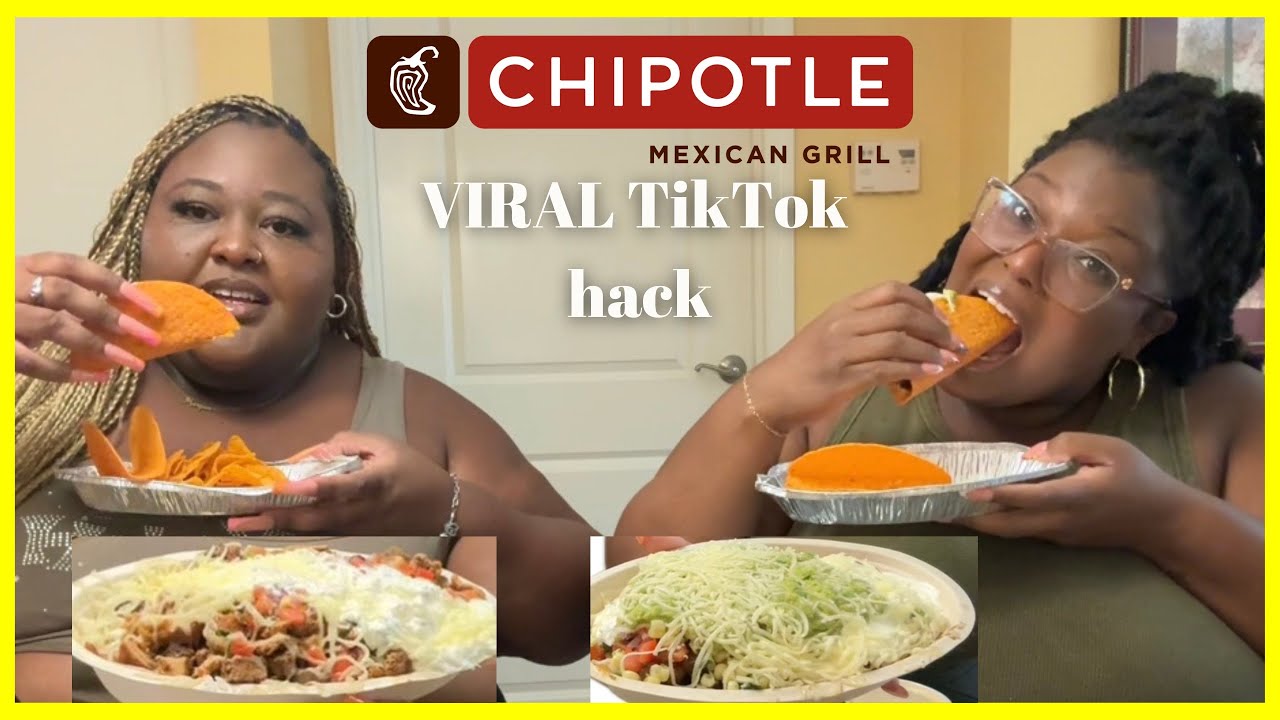 ВИРУСНЫЙ взлом TikTok Chipotle! | Чипотле мукбанг | ДеЛексис