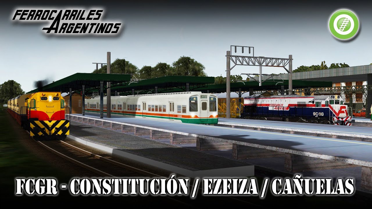 Open Rails Argentina - FCGR - Constitución / Ezeiza / Cañuelas