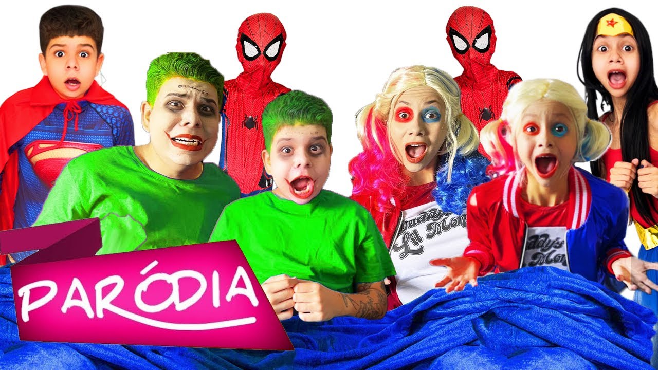 PARÓDIA | FILHOS DOS SUPER-HERÓIS (SÉRIE COMPLETA)
