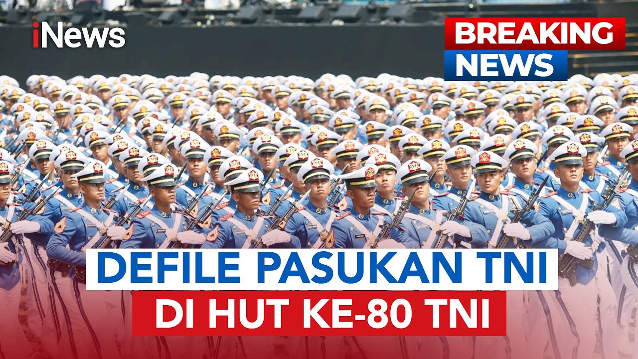 Defile Pasukan TNI Yang Megah Dalam HUT ke-80 di TNI Monas! |BREAKING NEWS (05/10)