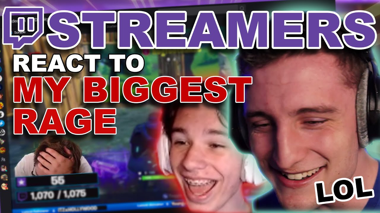 Krunker Streamers React To My WORST RAGE EVER! (INSANE!)