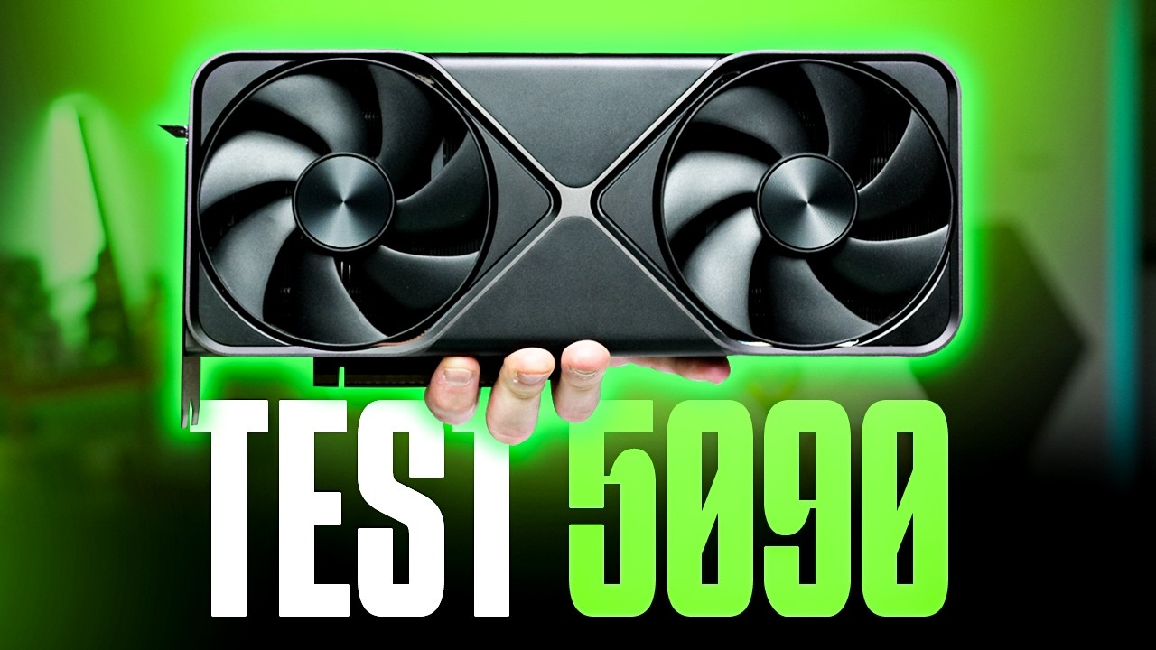 NAJSZYBSZA KARTA - TEST GEFORCE RTX 5090