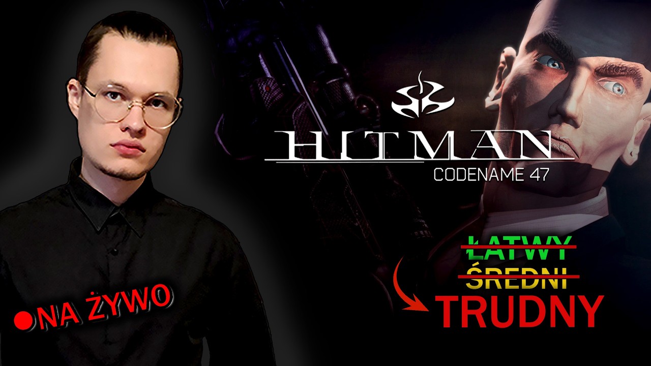 🔴Powrót Agenta! #3🙉🍌[Na żywo]🔴Hitman: Codename 47😱 [Lektor PL]