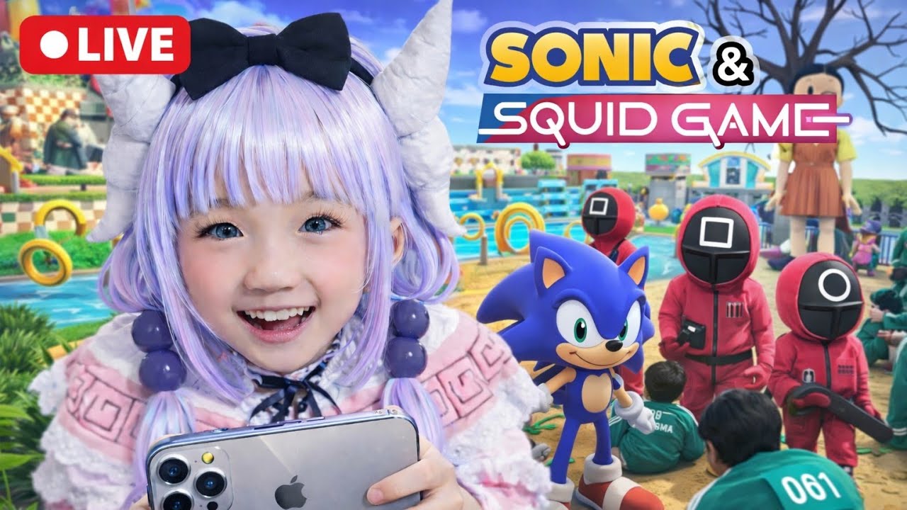 RANDOM‼️COBA2 MAIN GAME SERU‼️😅🥰 #squidgame #squidgamechallange #cosplay