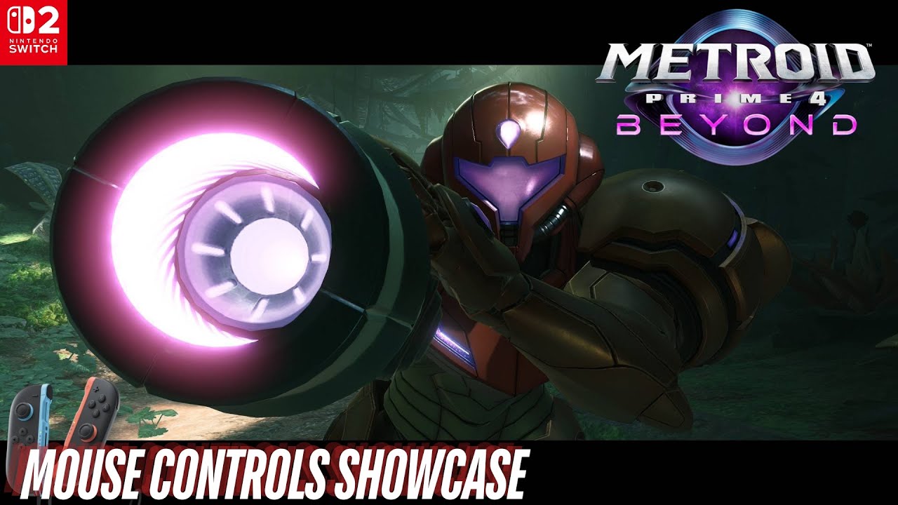Metroid Prime 4 Beyond: Nintendo Switch 2 Mouse Controls Showcase