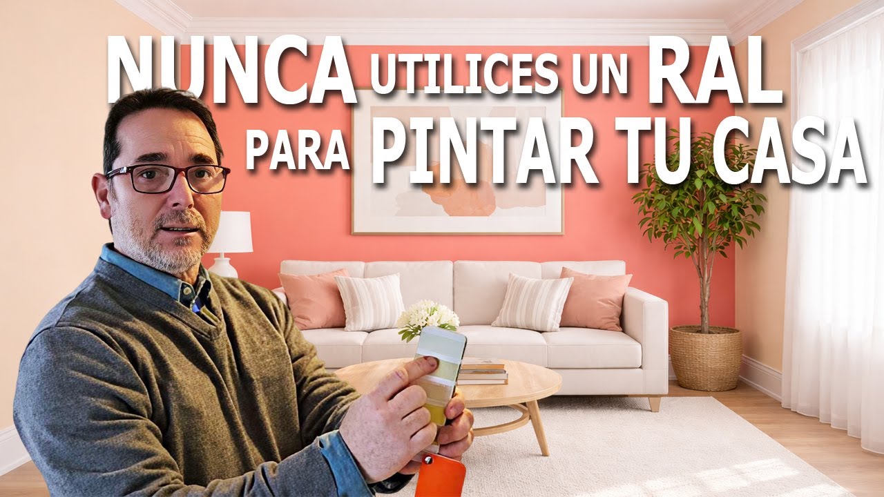 El gran error al elegir el color de tu casa: por qué el RAL NO sirve para pintar paredes