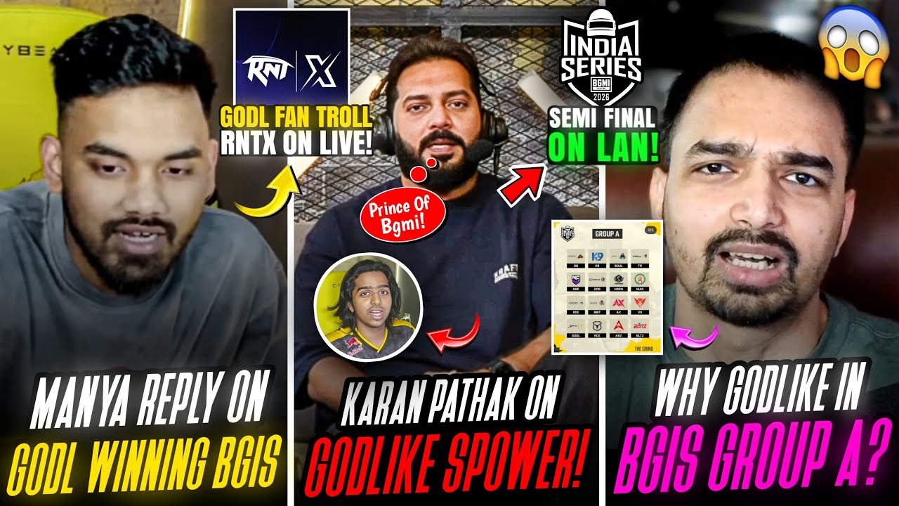 BIG Matter! GODL Fan Troll RNTX LIVE😱Karan Pathak Spower PRINCE🔥Mazy Why GODL Not Saumraj😢