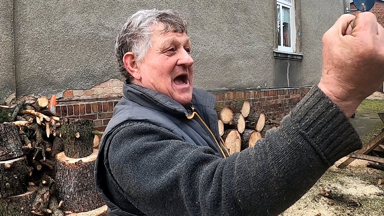 Puenta wycinki poniemieckich drzew Kazimierz & Ryszard kombajniści z eskaerów