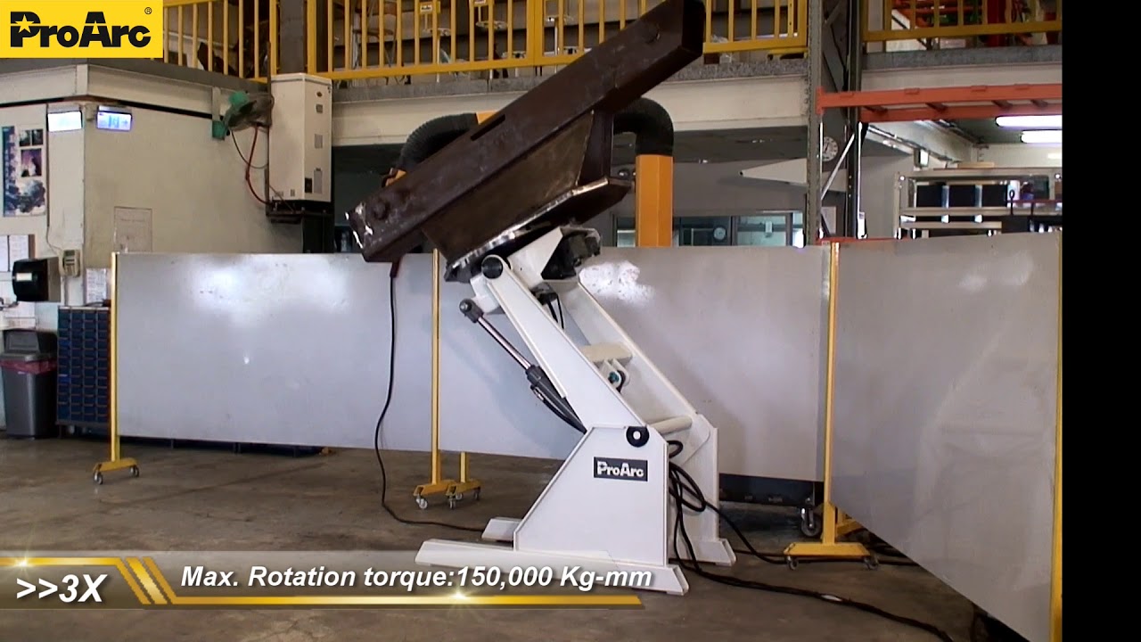 【3 Axis Welding Positioner】Hydraulic welding positioner - ProArc  PT-1000H 🔆