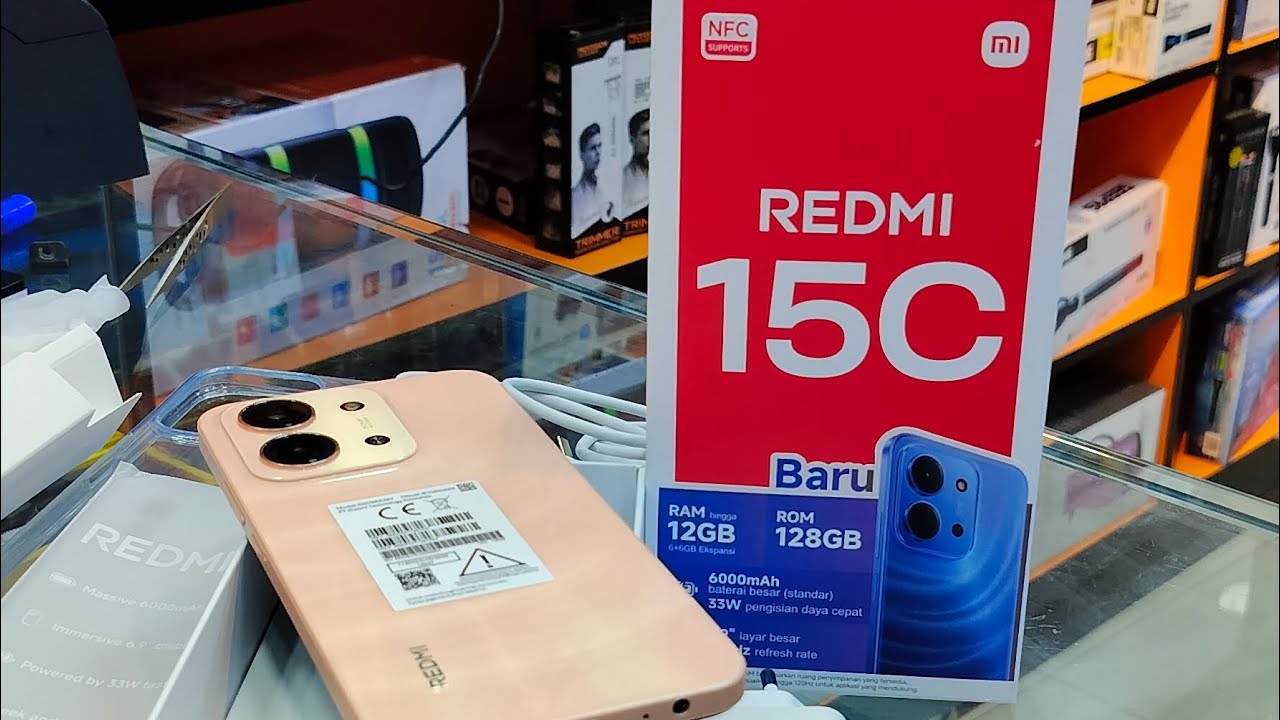 REDMI 15C 6+6GB RAM 128GB ROM unboxing #REDMI #unboxing 