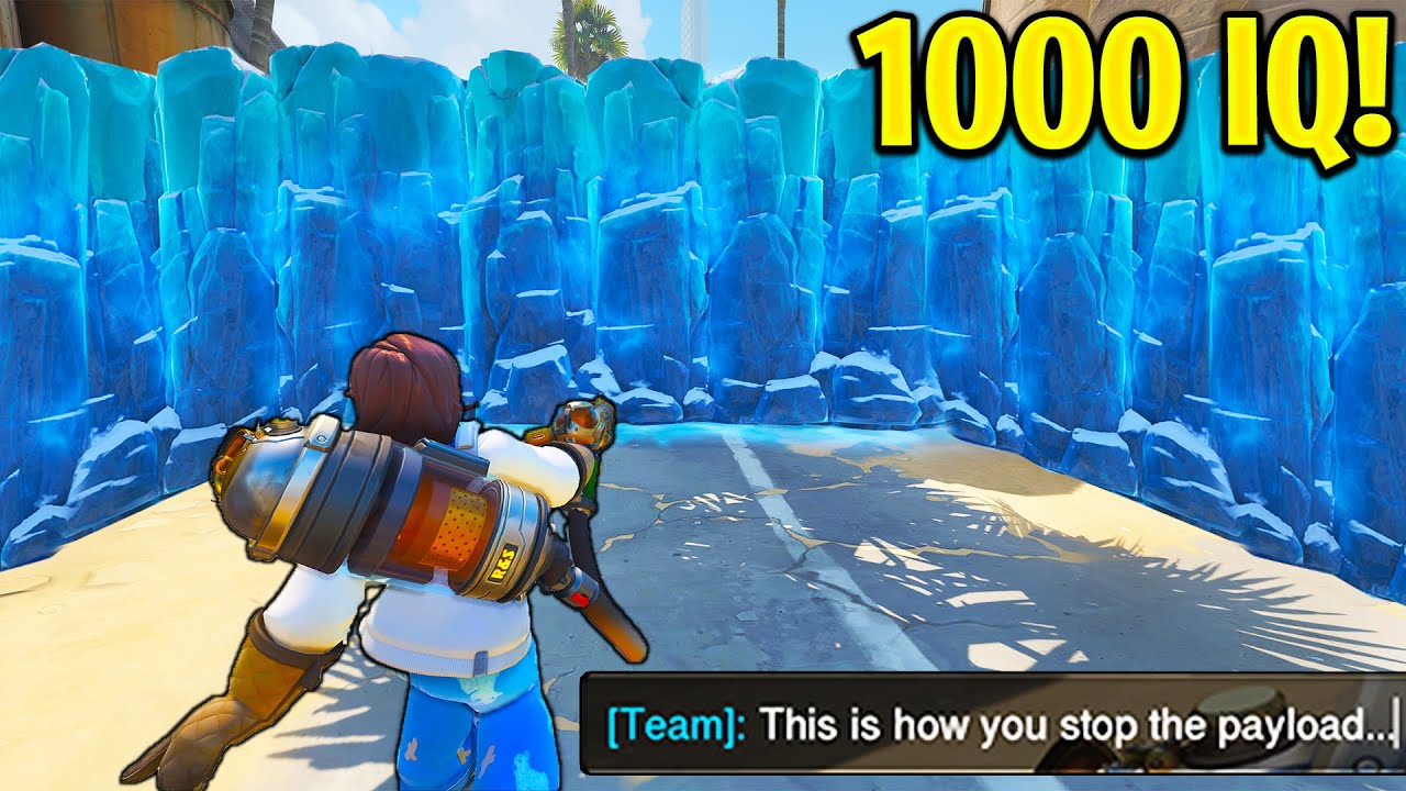 When Overwatch Players Dominate with 1000 IQ!