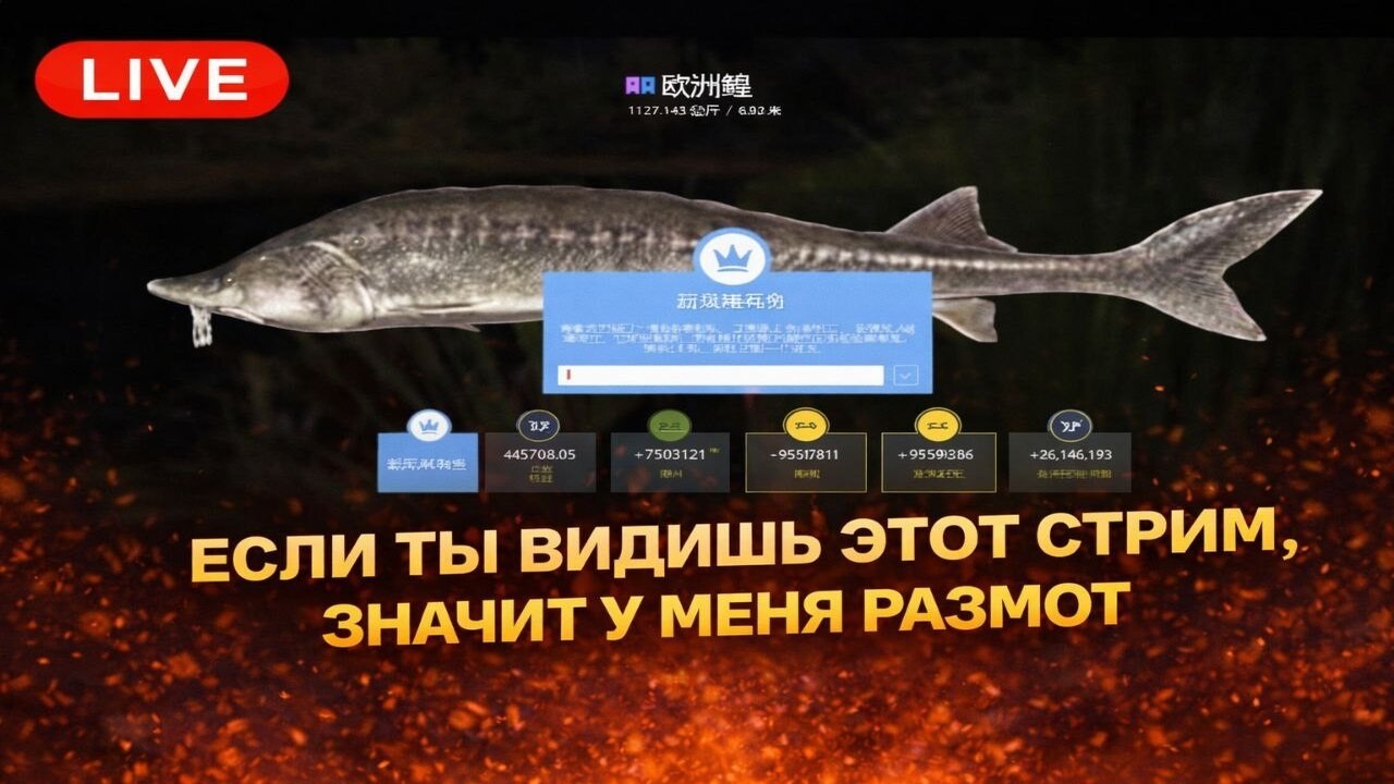 Стрим - размот на Ахтубе l Русская рыбалка 4