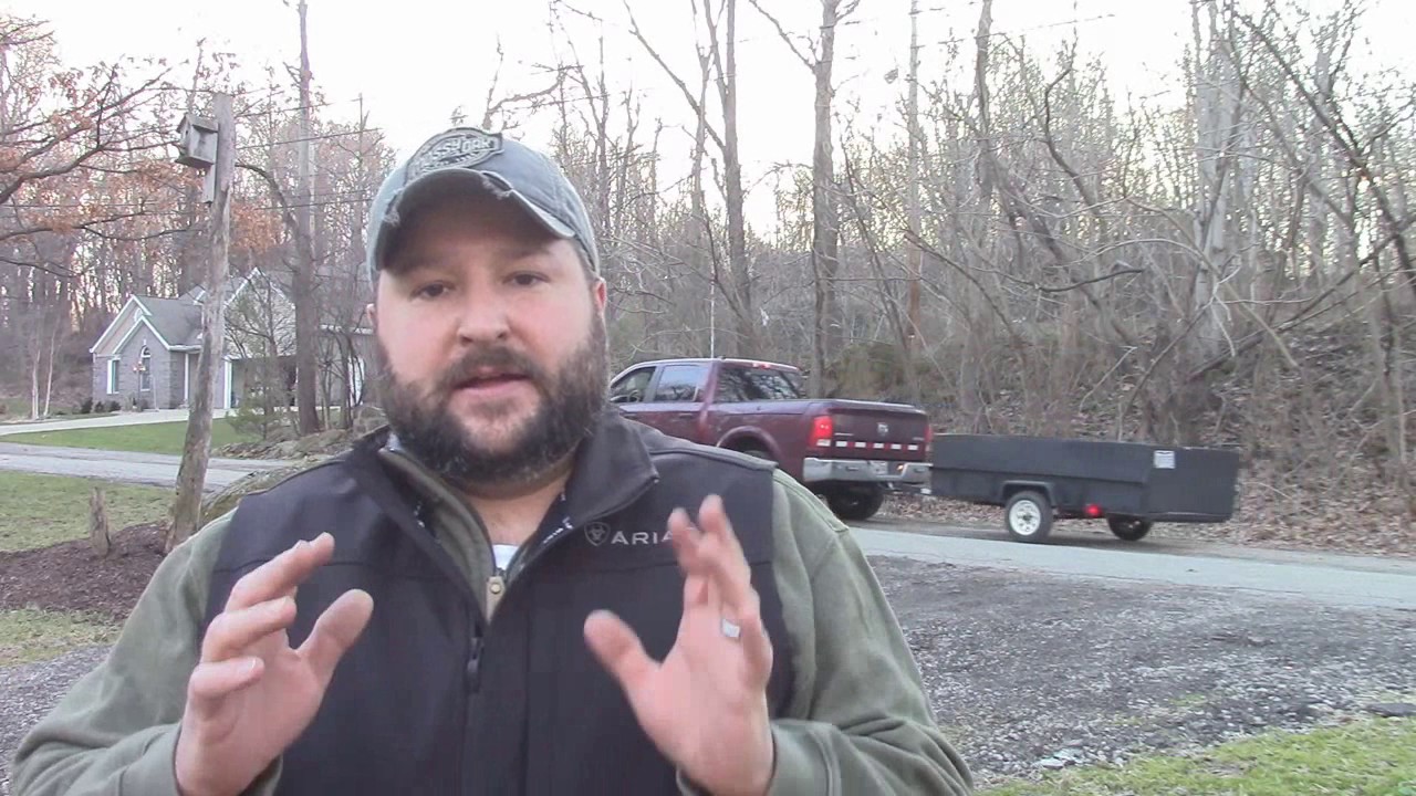 How to back up a trailer like a pro - EASY TO LEARN TRICK!!!