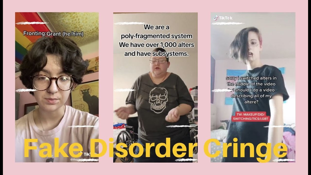 Fake Disorder Cringe Compilation#50 !🥳