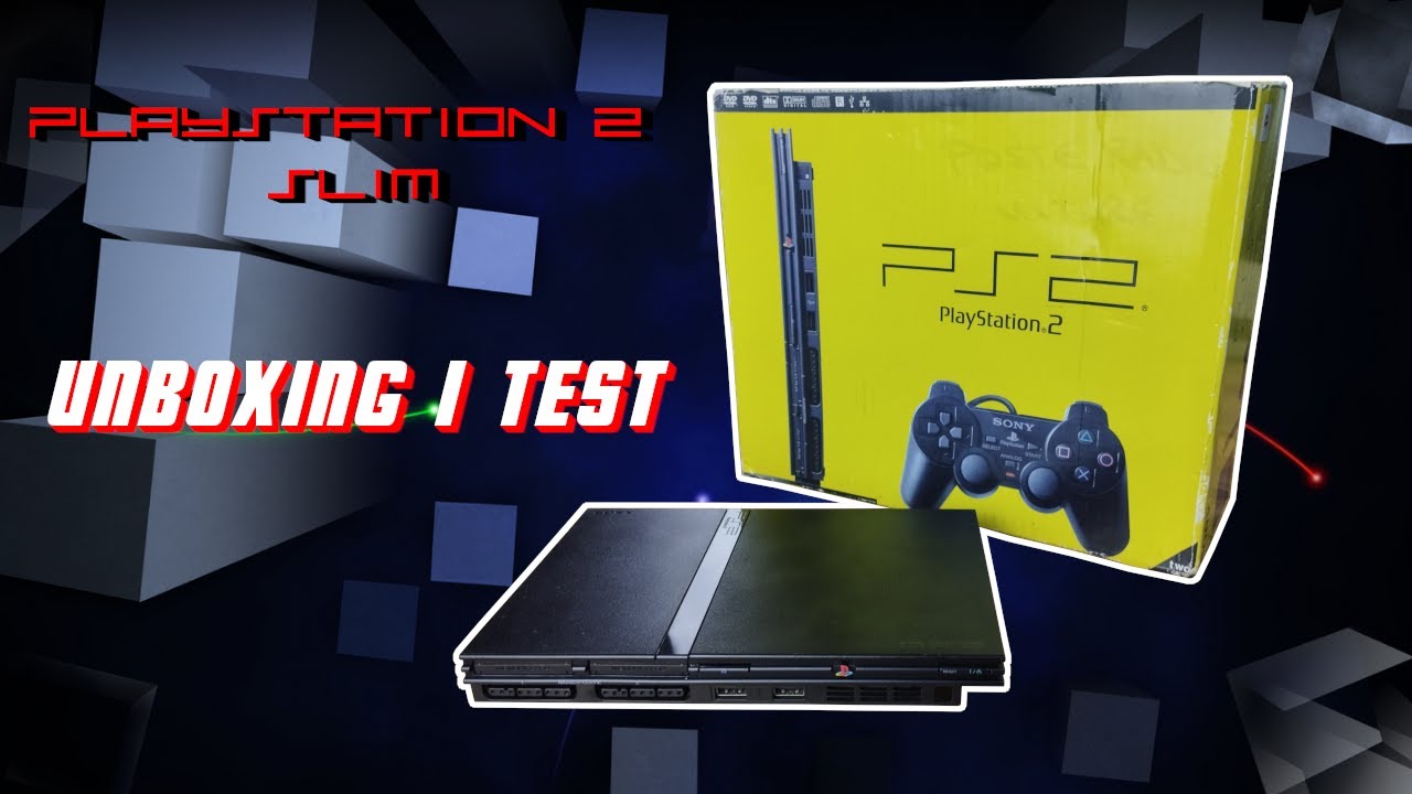 #102 Unboxing i test PS2 Playstation 2 slim + dwa telewizory ze śmietnika