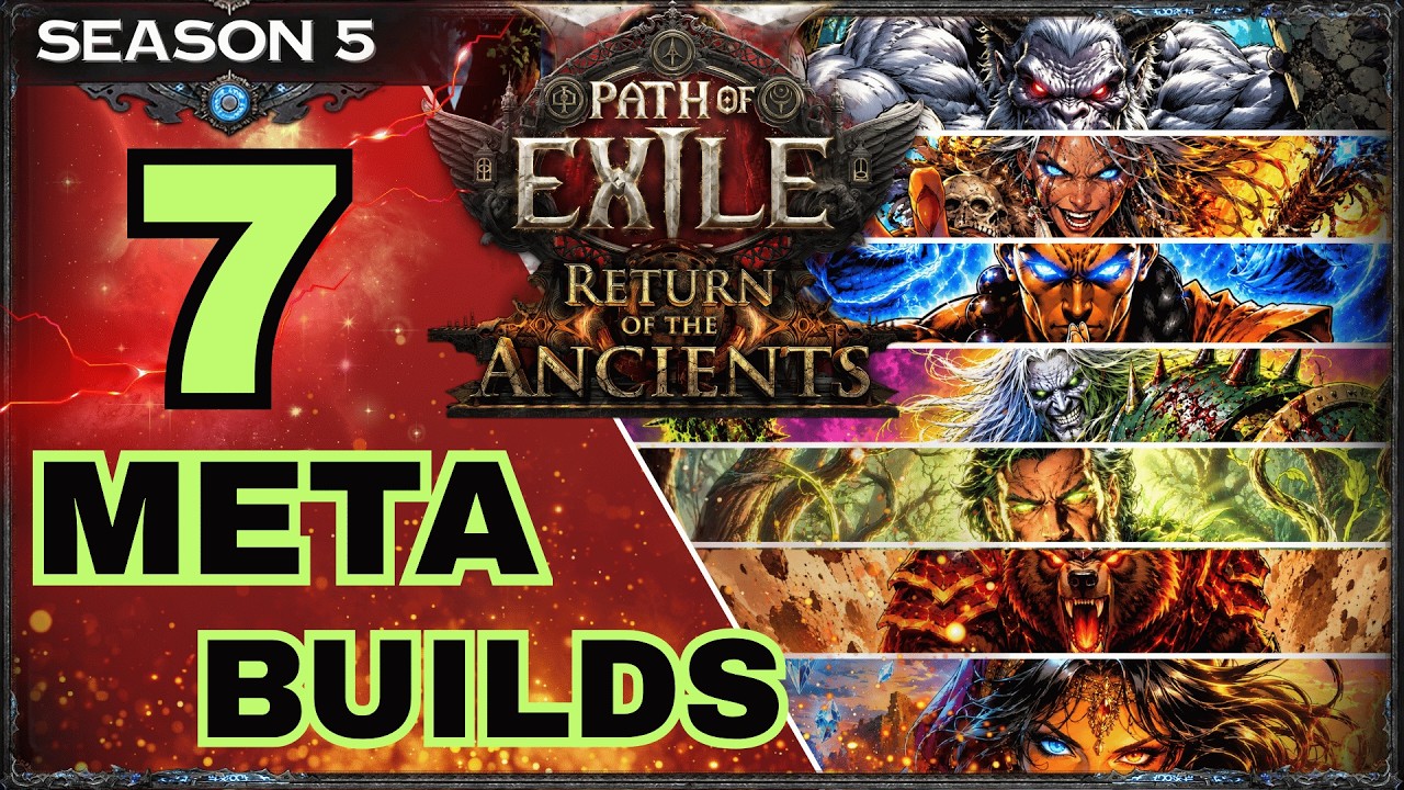 PoE 2 &mdash; 7 МЕТА-БИЛДОВ ДЛЯ PATH OF EXILE RETURN OF THE ANCIENTS &mdash; Билды PoE 2