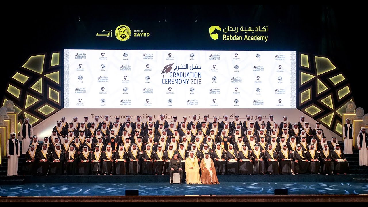 Rabdan Academy Celebrating their First Batch of Students - GRADUATION CEREMONY 2018 (Full video)