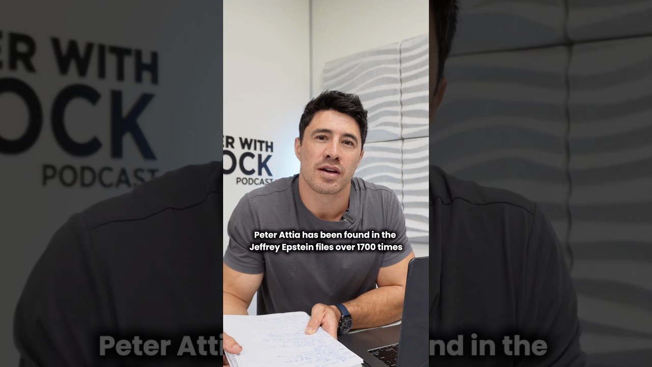Peter Attia (Longevity Expert) Exposed In Epstein Files