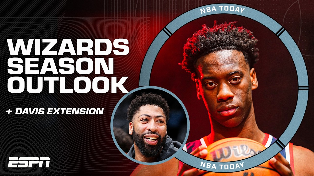 Perk says Wizards will be &lsquo;Top-5 seed&rsquo; 👀 + Shams on Anthony Davis waiting for extension | NBA Today