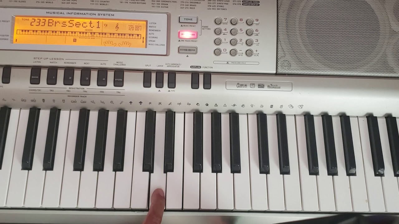 Los enemigos de Jehova intro trompeta en piano Juan Carlos Alvarado.los enemigos de Jehova tutorial