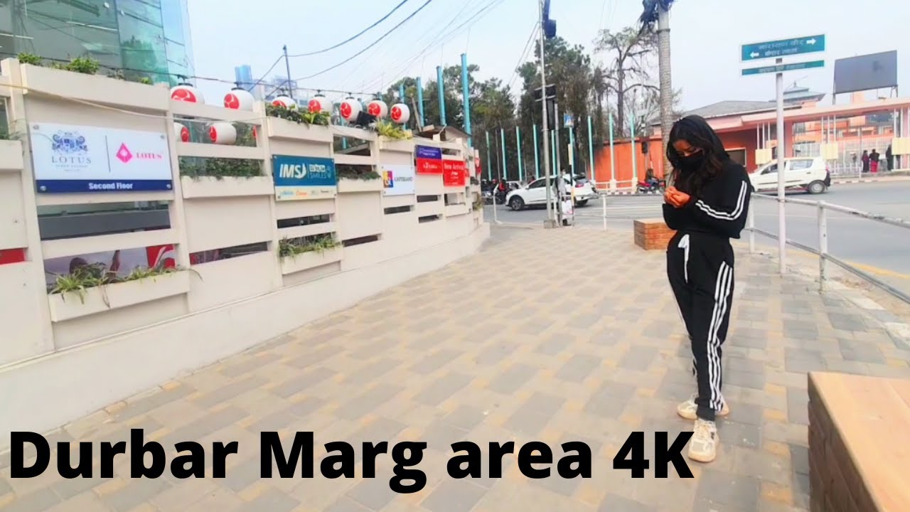 4K Walking Around Durbar Marg Area || KATHMANDU City