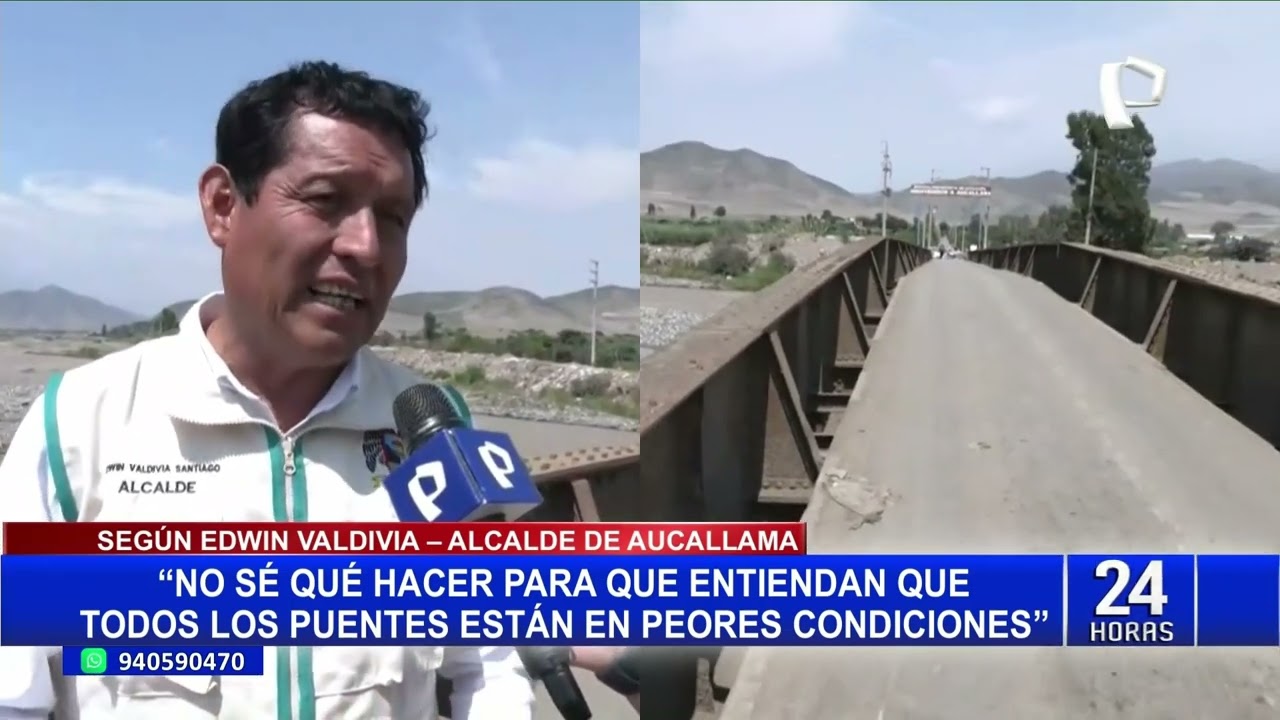 Tragedia en Chancay: otro puente cercano al derrumbado está hundido desde el 2023