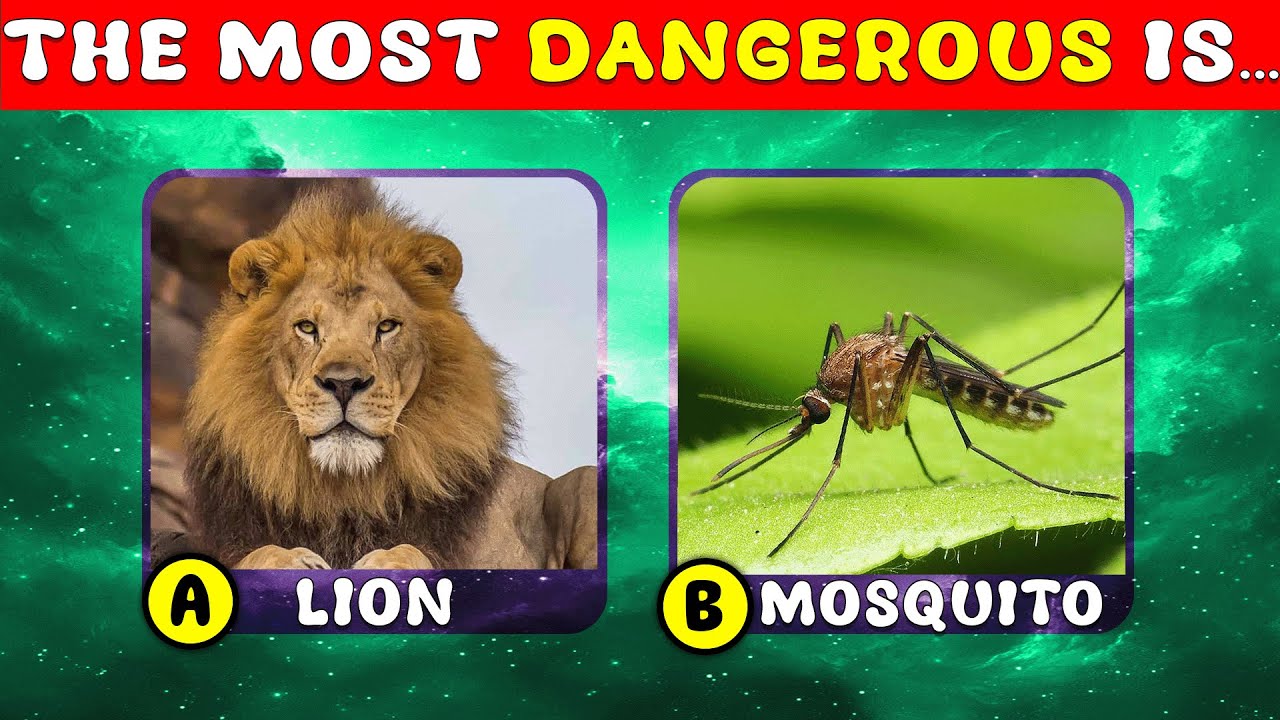 How Good Is Your Knowledge of ANIMALS? 🦁🦟✅ General Knowledge Trivia Quiz