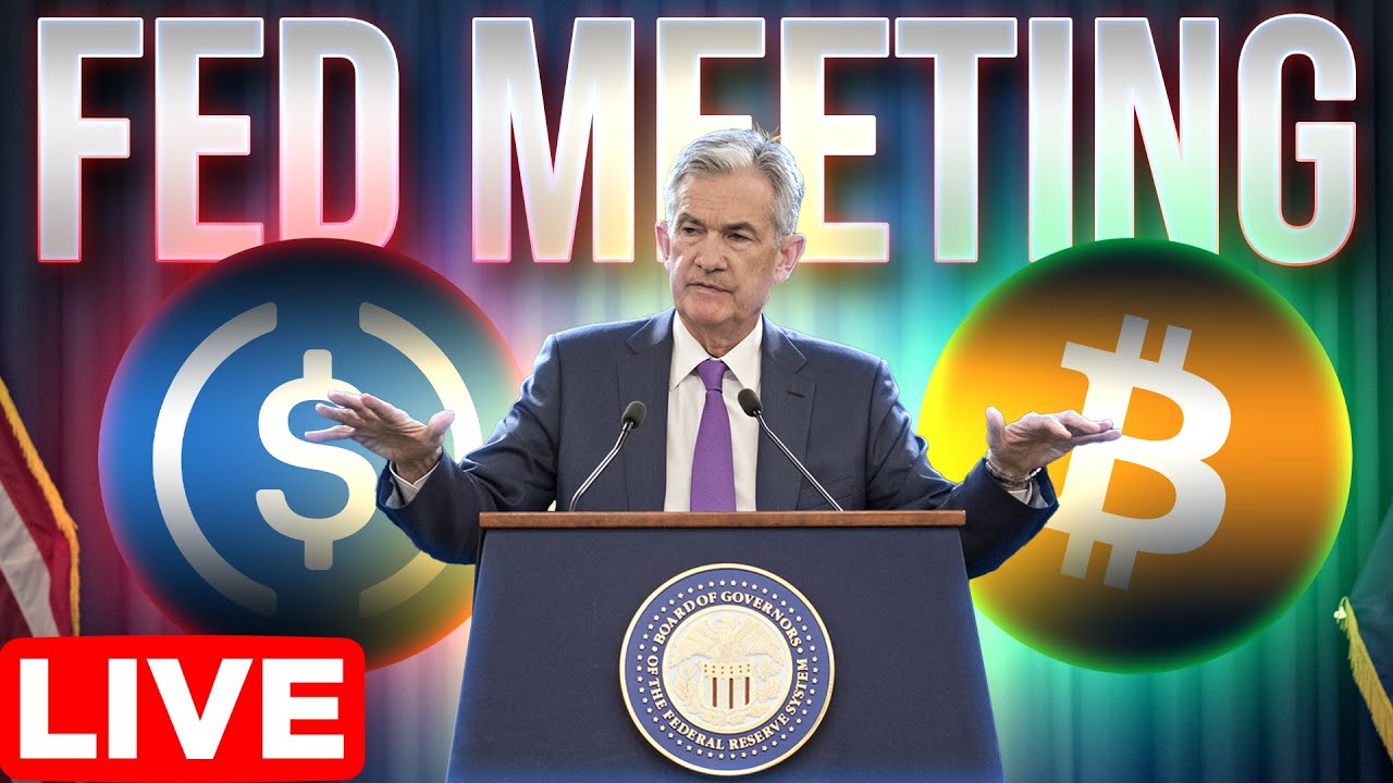 Fed Meeting LIVE!🔴Jerome Powell Rate Cut vs Crypto Market🔥