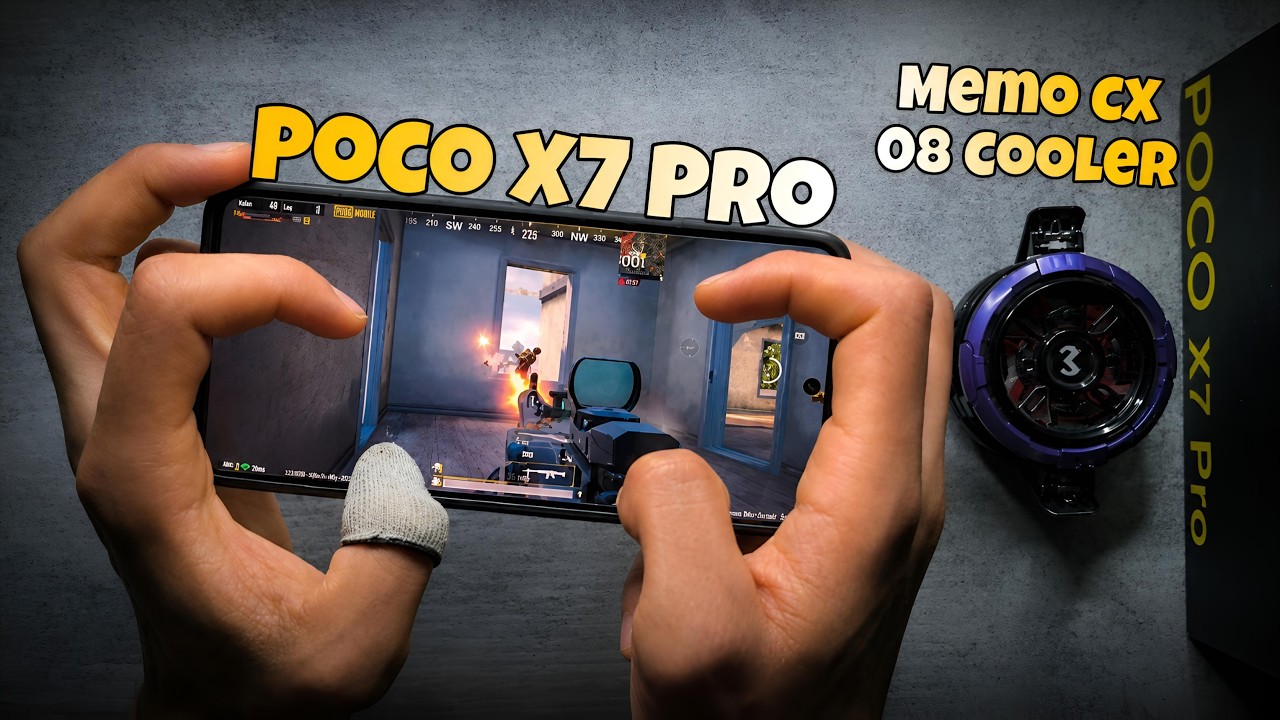 POCO X7 PRO PUBG | PERFORMANCE TEST😍