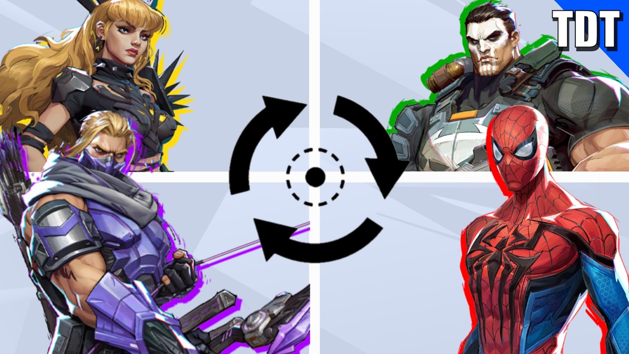 4 типа DPS в Marvel Rivals