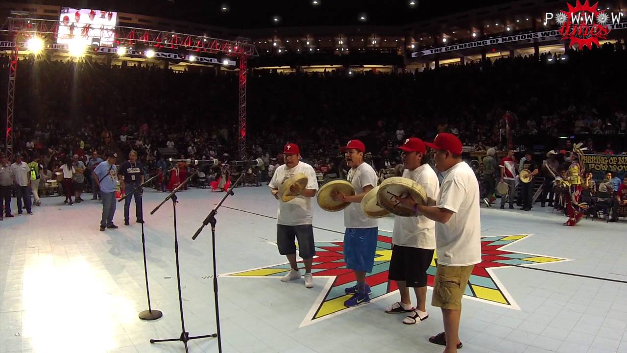 Poundmaker World Champion Hand Drumming @ Gathering of Nations 2016