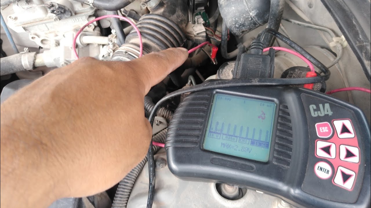 Nissan Sentra códigos p0222 y p0123 problema no acelera pruebas osiloscopio y multimetro