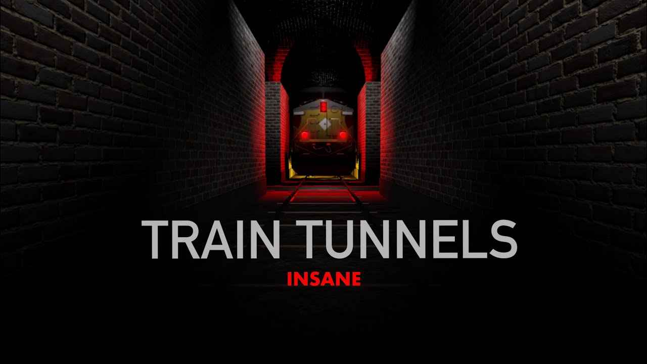 Train Tunnels: Insane Difficulty (4K Upscale)