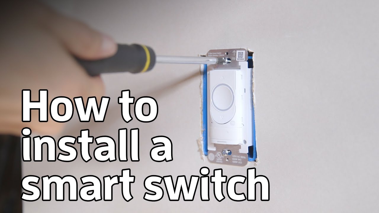 How to install a smart switch