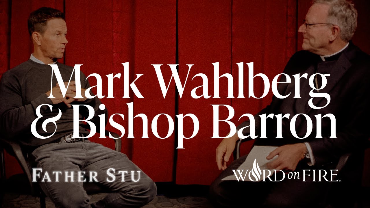 Mark Wahlberg and Bishop Barron Discuss 