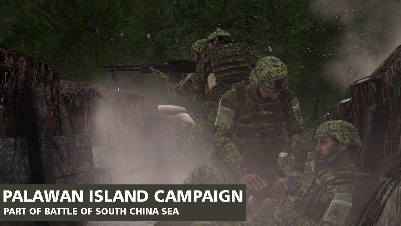 Chinese PLA Forces Invade and Annexing Palawan Island - China vs Philippines, WW3 #clips