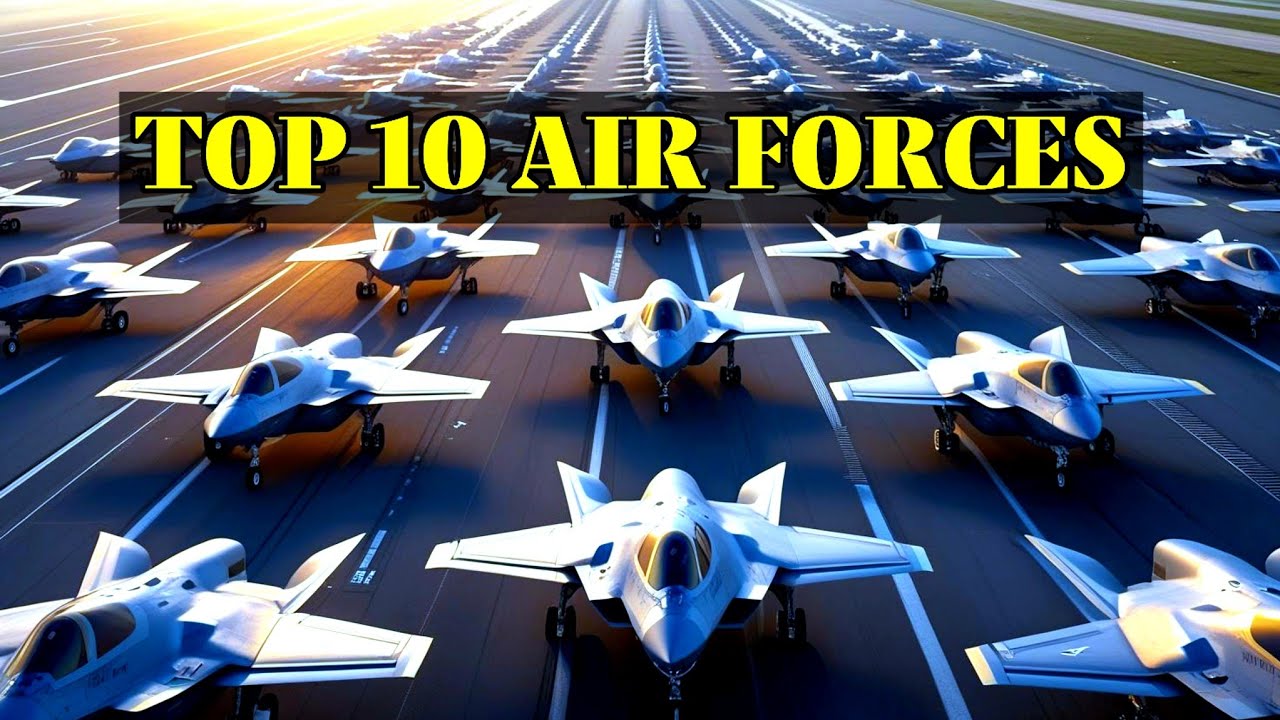 WORLD'S Top 10 most powerful Air Forces 2025