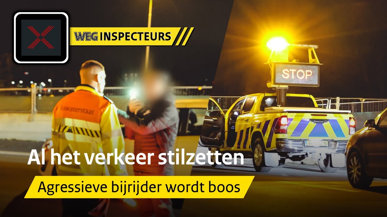 Al het verkeer stilzetten met een verkeersstop | Weginspecteurs #5