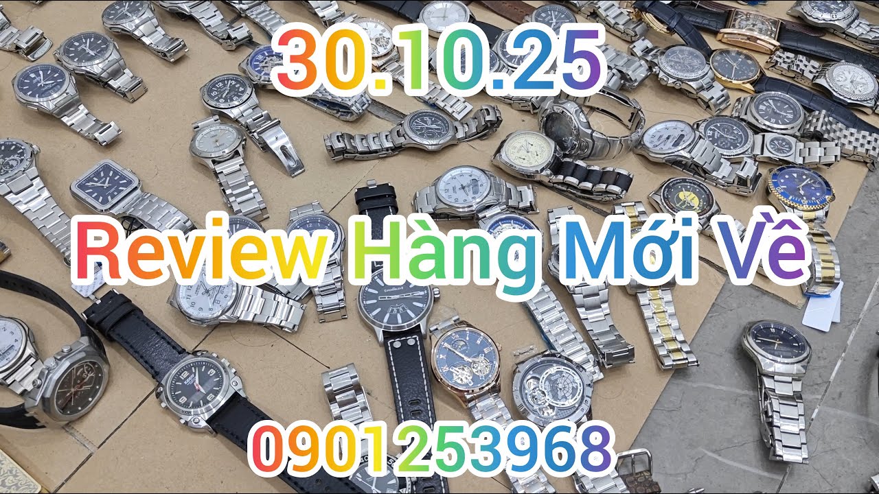 30.10.25 Review H&agrave;ng Độc Lạ Mới Đồng Hồ Invicta Seiko Technos Zippo Smartwatch Bật Lửa Điện Thoại