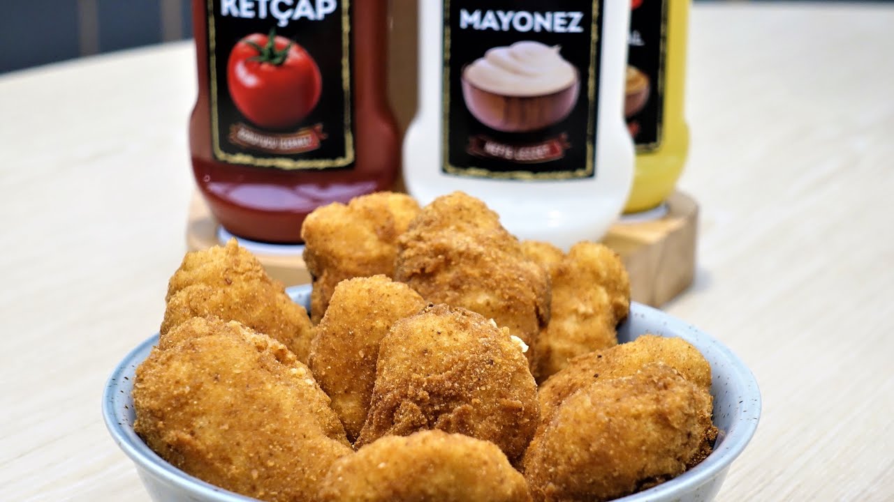 İçi Uzayan Peynirli Tavuk Nugget Tarifi