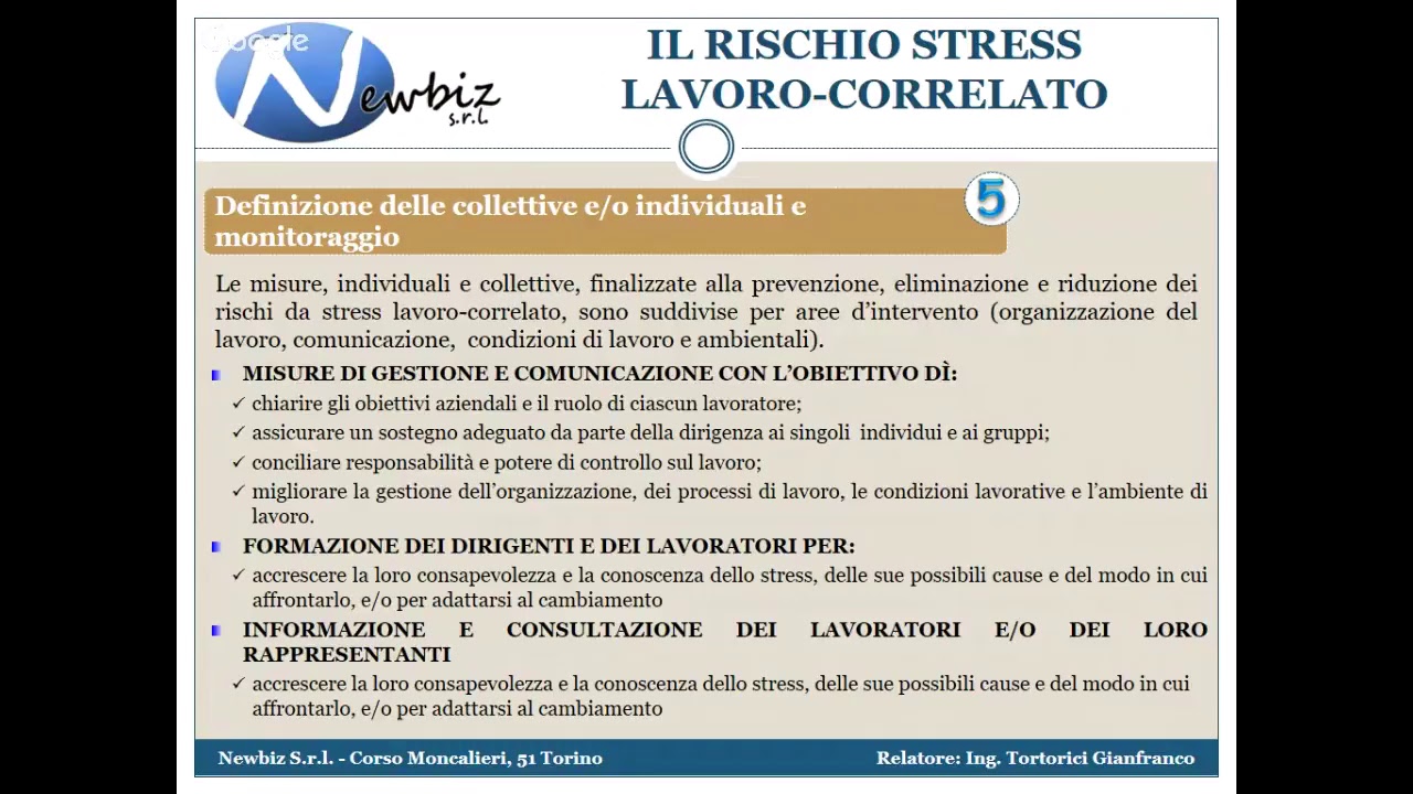 Corso Lavoratori Rischio Basso